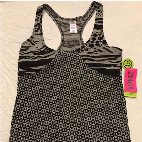 Zumba Funky Racerback Tank - Picture 2 of 6